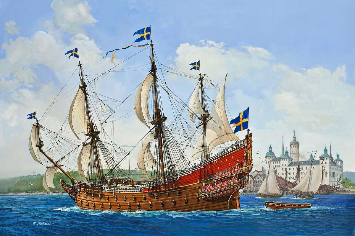 Revell Swedish Regal Ship "Vasa 1628" 1:150