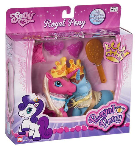 Sally Royal pony gavesæt - enhjørning