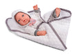 My Baby Love Mathilde dukke 30 cm – hvid dragt & tæppe