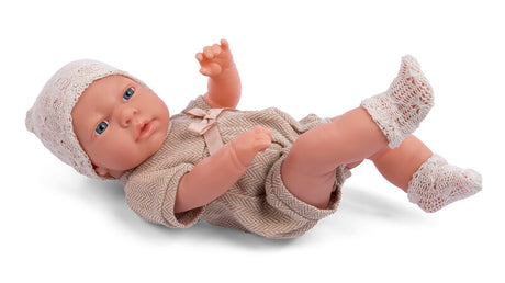 My Baby Love Liva dukke 41 cm – beige sparkedragt & hue