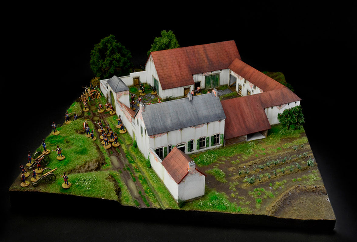Italeri 1:72 La Haye Sainte Waterloo 1815 - Diorama kampscene