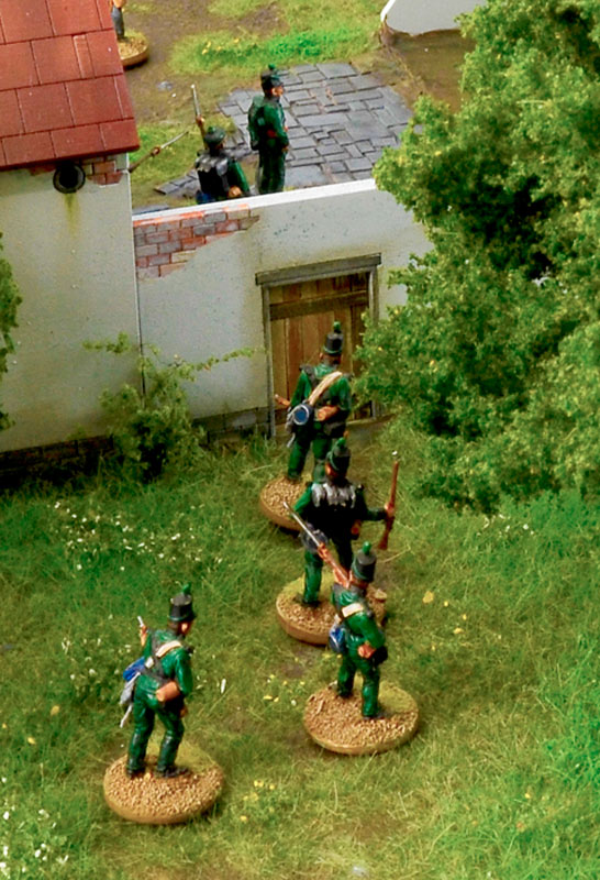 Italeri 1:72 La Haye Sainte Waterloo 1815 - Diorama kampscene
