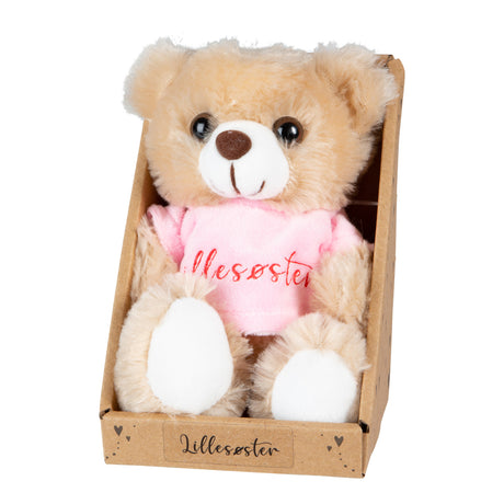 T-Bear Lillesøster – Blød Bamse ca. 20 cm