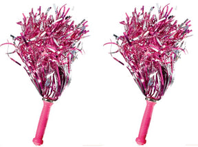 Glitter pom-poms
