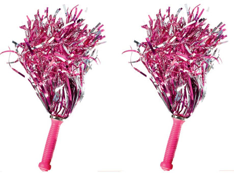 Glitter pom-poms