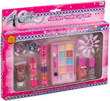 Stort 4-Girlz Makeup sæt til børn med mange dele