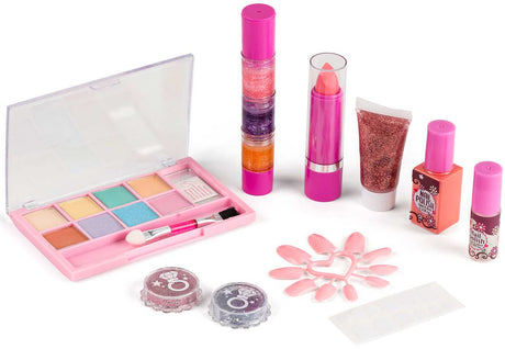 Stort 4-Girlz Makeup sæt til børn med mange dele