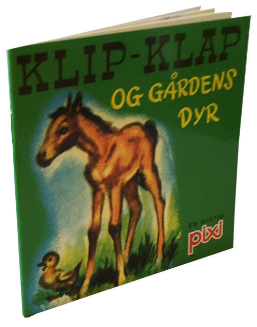 Klip Klap og gårdens dyr - en god Pixi bog