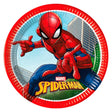 Spiderman paptallerkner 23 cm. 8 stk.