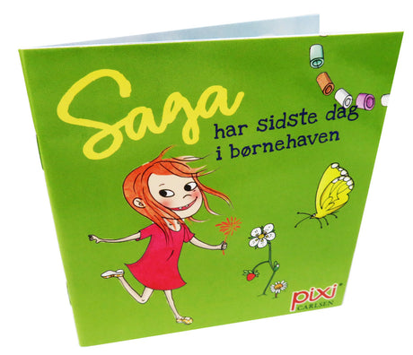 Saga har sidste dag i børnehaven
