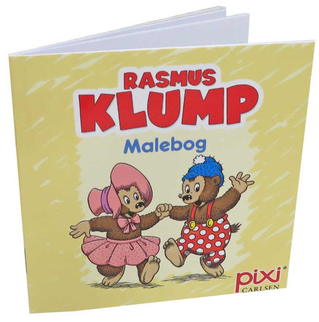 Rasmus Klump - gul pixi malebog