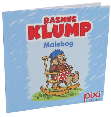 Rasmus Klump - blå pixi malebog