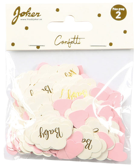 Konfetti i papir - Baby pige
