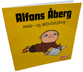 Pixi male og aktivitetsbog nr. 19 - Alfons Åberg