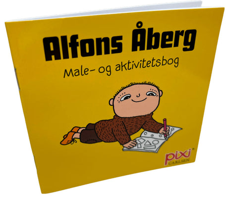 Pixi male og aktivitetsbog nr. 19 - Alfons Åberg