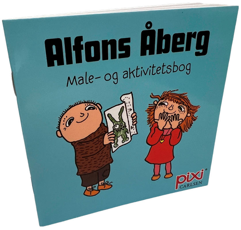 Pixi male og aktivitetsbog nr. 20 - Alfons Åberg