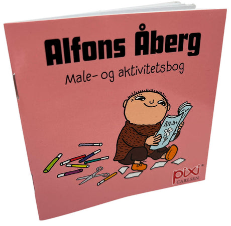 Pixi male og aktivitetsbog nr. 21- Alfons Åberg