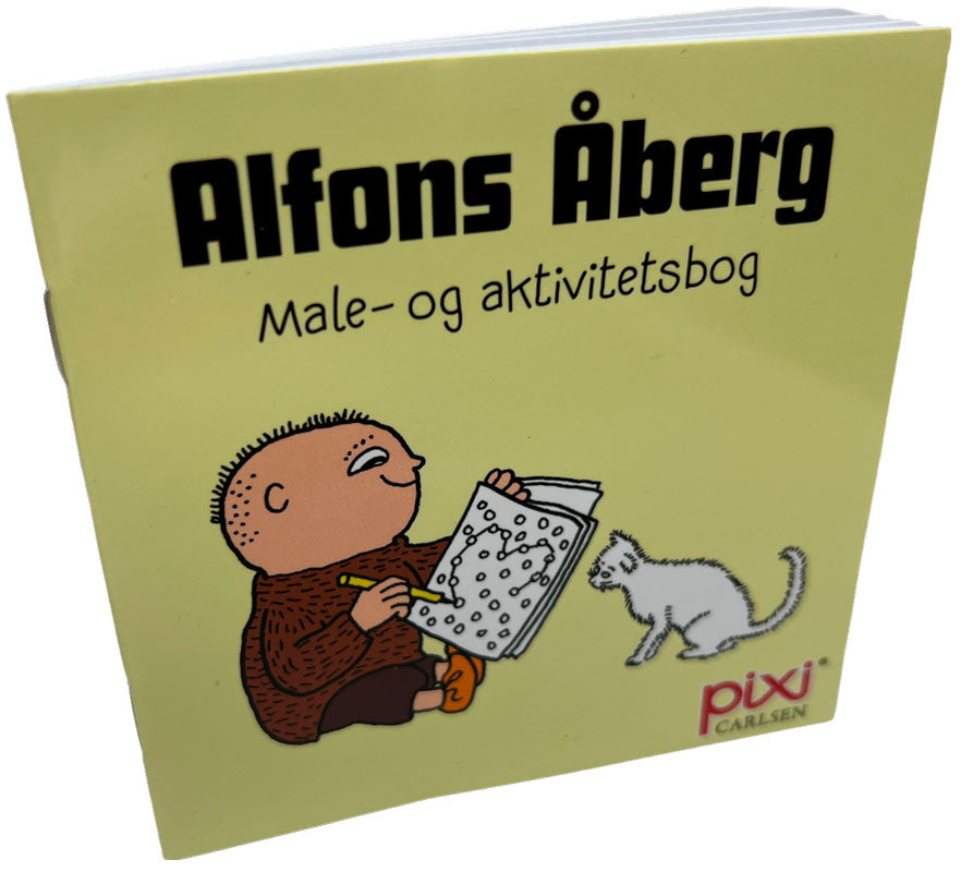 Pixi male og aktivitetsbog nr. 22 - Alfons Åberg
