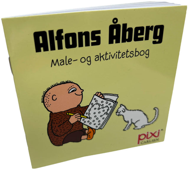 Pixi male og aktivitetsbog nr. 22 - Alfons Åberg