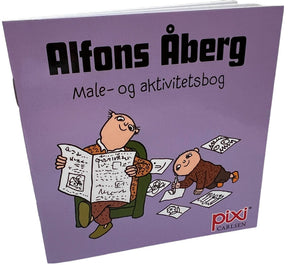 Pixi male og aktivitetsbog nr. 24 - Alfons Åberg