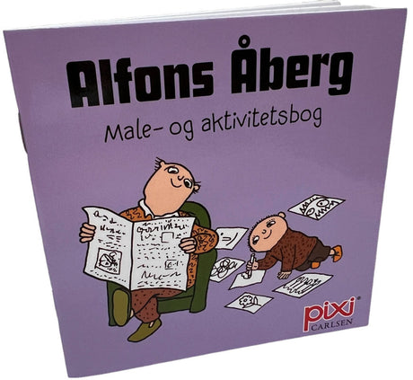 Pixi male og aktivitetsbog nr. 24 - Alfons Åberg