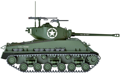 Italeri M4A3E8 Sherman kampvogn "Fury" - 1:35