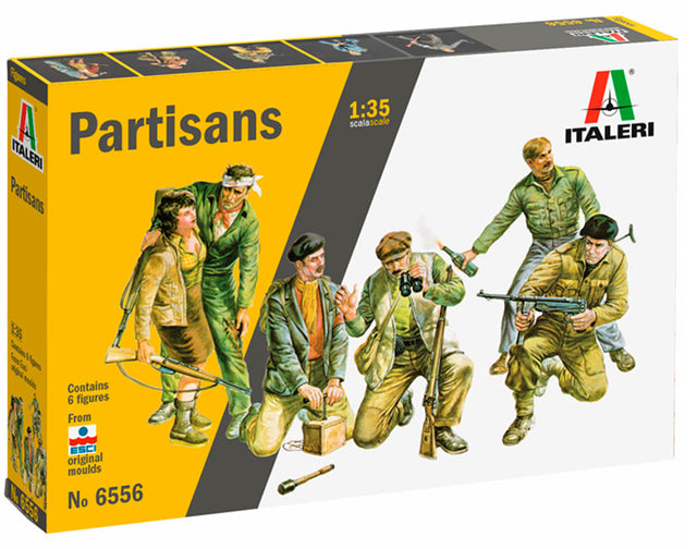 Italeri Partisaner soldater WWII - 1:35
