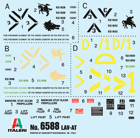 Italeri 1:35 LAV-AT - Modelkampvogn