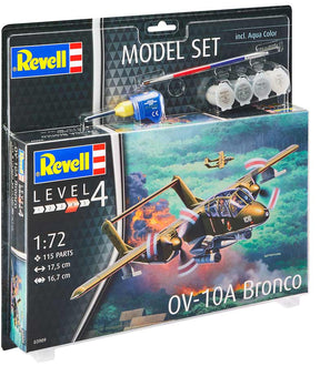 Revell OV-10A Bronco 1:72 med lim og maling