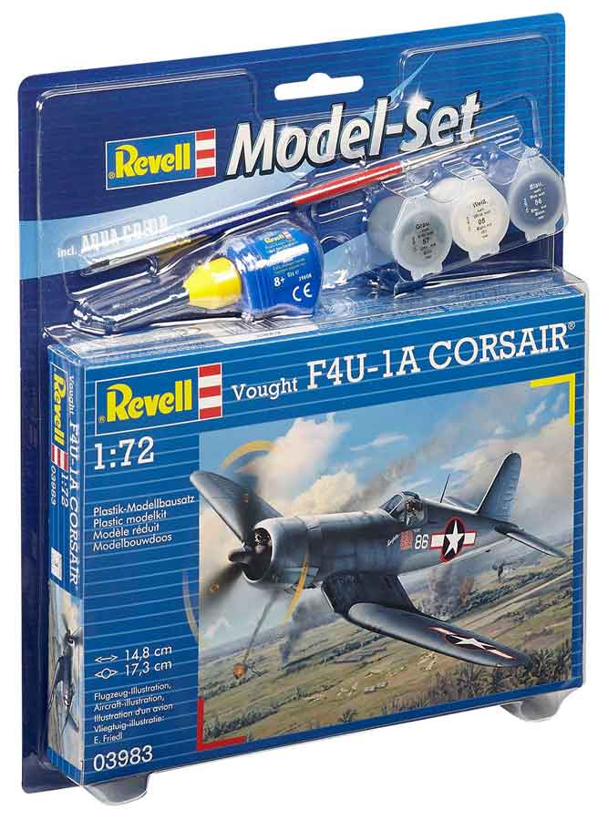 Revell Vought F4U 1a Corsair - scale 1:72