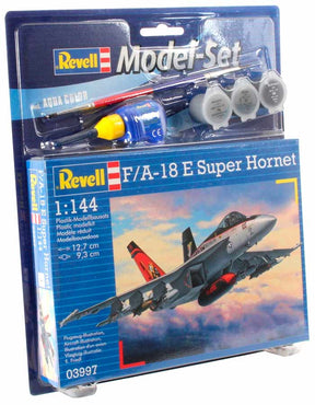 Revell F/A-18E Super Hornet - scala 1:144 Med lim og maling