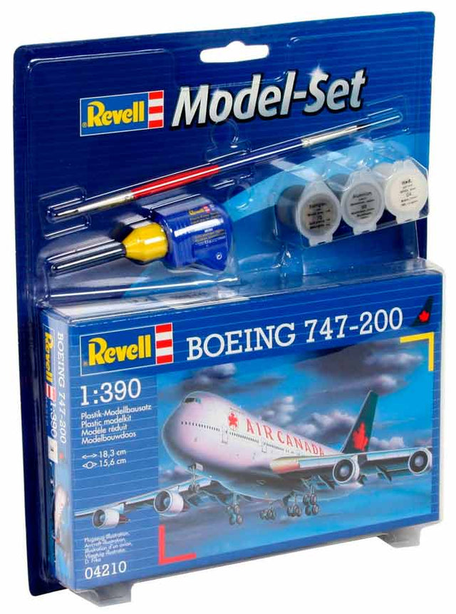 Revell Air Canada Boeing 747 1:390 Med lim og maling