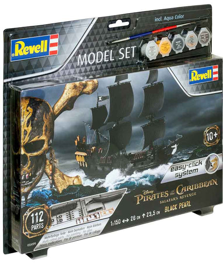 Revell The Black pearl easy click - Med lim og maling