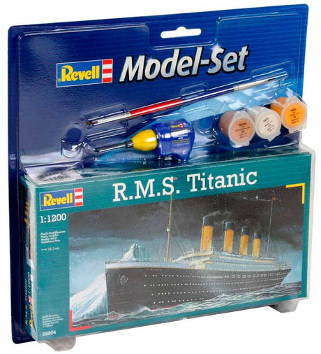 Revell RMS Titanic - scala 1:1200 Med lim og maling