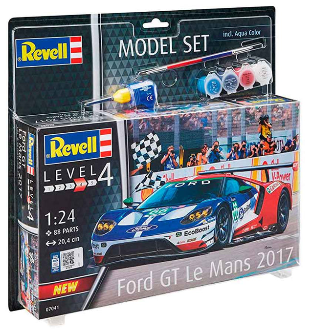 Revell Ford GT LE Mans 2017 - 1:24 Med lim og maling