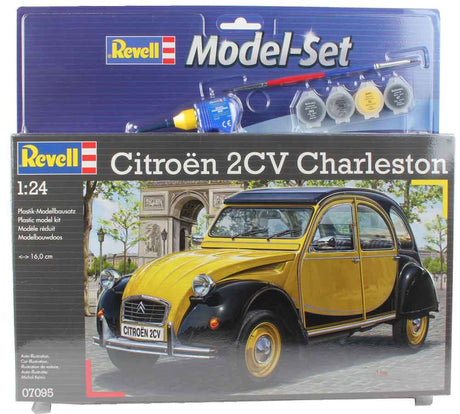 Revell Citroën 2CV Charleston - scale 1:24 Med lim og maling