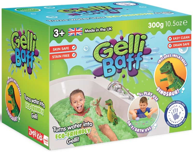 Zimpli Kids Gelli Baff med oppustelig dinosaur
