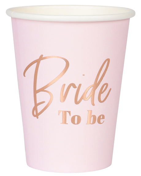 Papkrus 8 stk. - Bride to be