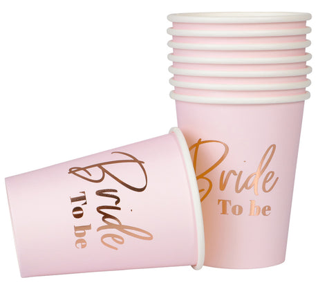 Papkrus 8 stk. - Bride to be