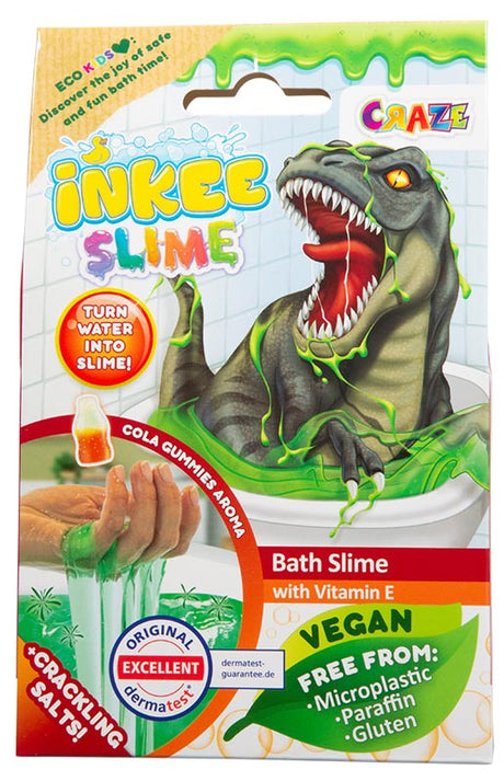 Inkee badeslim Dino – med cola-duft