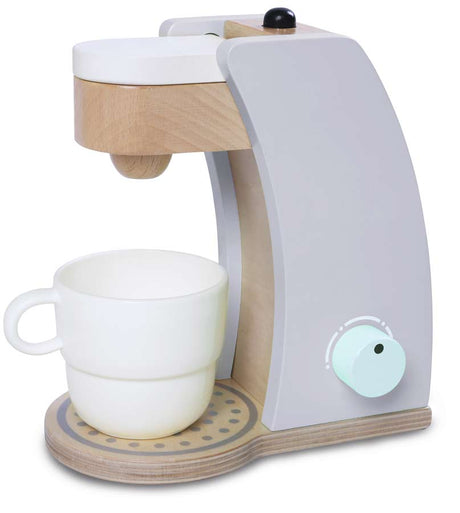 Kaffemaskine i træ