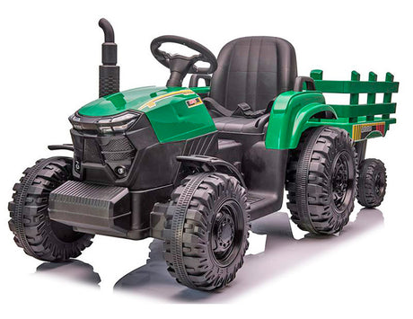 Azeno powermax el traktor 24v med anhænger