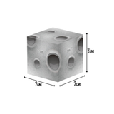 WOOPIE Magnetiske Byggeklodser m/ 74 Dele - Rumtema med Raket & UFO