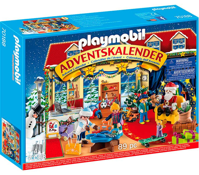 Playmobil julekalender - jule legetøjsbutik