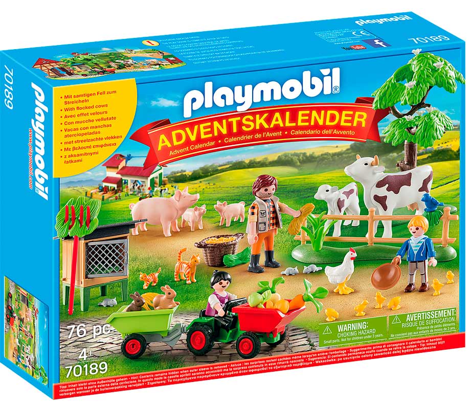 Playmobil julekalender - bondegård