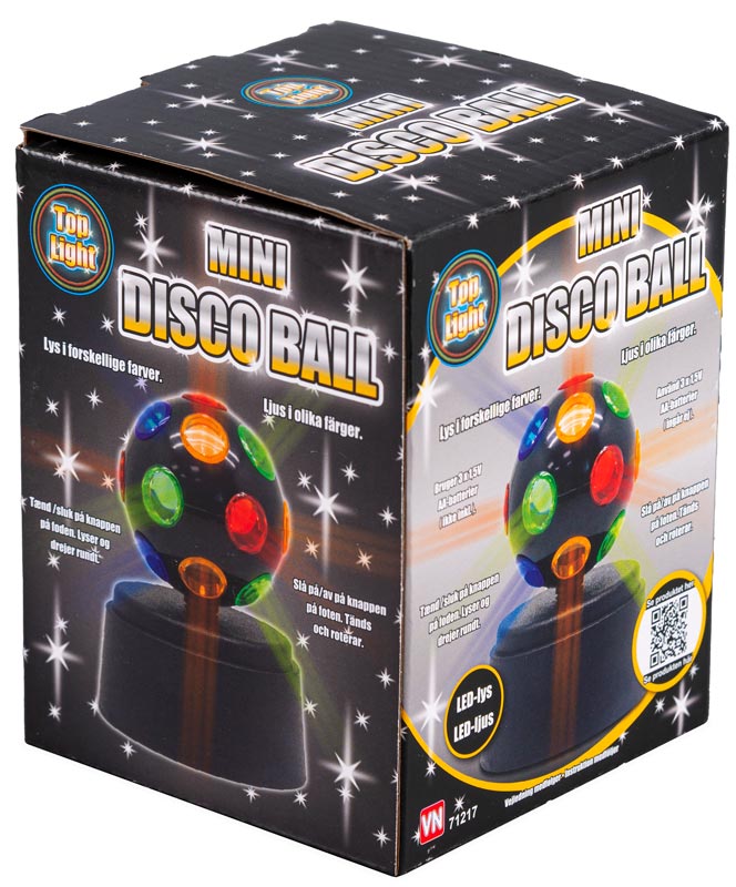 Mini Discokugle på drejefod