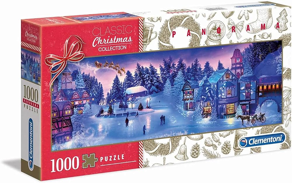 Clementoni Classic Christmas Collection - 1000 brikker