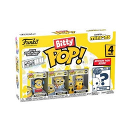 Funko Bitty Pop: Minions - Roller Skating Stuart 4pk