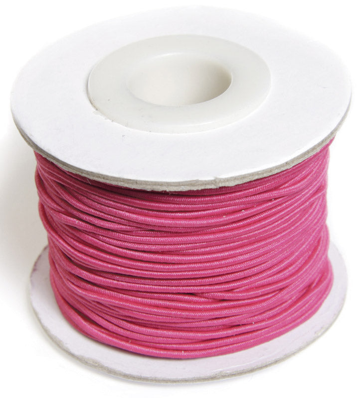 Elastiksnor 25 meter - Pink