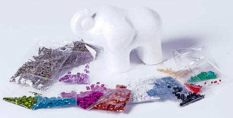 Sequin Art 3D Paillet elefant